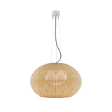 Garota Outdoor Pendant Medium Ivory White By Bover With Light