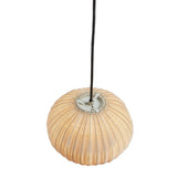 Garota Outdoor Pendant Small Ivory White By Bover Top View