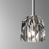 Gatsby 1-Light Mini Pendant detail in Sterling, by Hubbardton Forge
