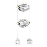 Gatsby 3-Light LED Pendant, shown in Modern Brass, by Hubbardton Forge