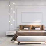 Gatsby 9-Light LED Chandelier lifestyle view by Hubbardton Forge