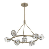 Gatsby 9-Light Ring Chandelier in Soft Gold by Hubbardton Forge