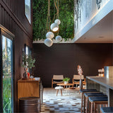 Gaya Pendant Light By Geo Contemporary, Size: Medium