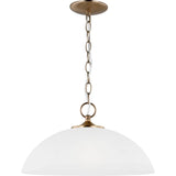 Geary Pendant — 15.75 Inch, Satin Brass