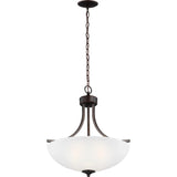 Geary Pendant — 18.63 Inch, Bronze