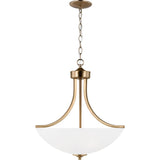 Geary Pendant — 18.63 Inch, Satin Brass