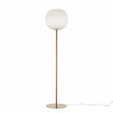Gem Floor Lamp White By Foscarini, Color: Gold, , | Casa Di Luce Lighting