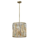 Gemma Large Convertible Drum - Silver Leaf - by Fredrick Ramond