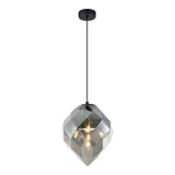 Gemma Pendant 10 Inch Smoke