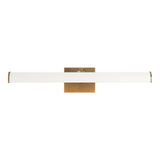 Gemma Picture Light — Vintage Brass/Matte White