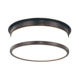 Geneva Flush Mount - 12.25 Inch - Old Bronze by Hudson Valley