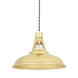 Geneva Industrial Pendant - Polished Brass