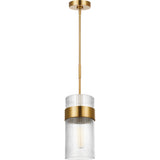 Geneva Pendant — 7", Burnished Brass
