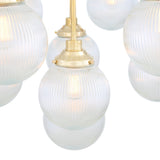 Genoa Chandelier - Polished Brass