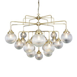 Genoa Chandelier - Polished Brass