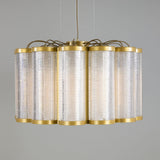 Genoa Chandelier Satin Brass