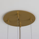 Genoa Chandelier Satin Brass