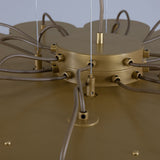 Genoa Chandelier Satin Brass