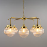 Genoa Single Tier Chandelier - Polished Brass