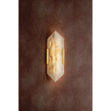Geo Vertical Wall Sconce by Corbett