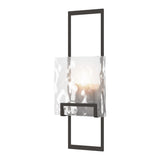 Geo Wall Sconce in Oil Rubbed Bronze, Clear Glass by Hubbardton Forge