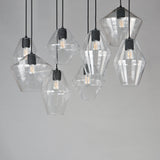 Geode Chandelier Black by Maxim Lighting