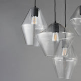 Geode Chandelier Black by Maxim Lighting