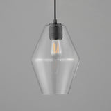 Geode Mini Pendant Black by Maxim Lighting