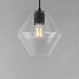Geode Pendant Black by Maxim Lighting