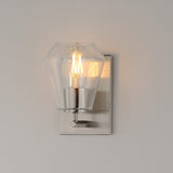 Geode Vanity Light Satin Nickel by Maxim Lighting