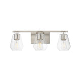 Geode Vanity Light Satin Nickel by Maxim Lighting