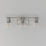 Geode Vanity Light Satin Nickel by Maxim Lighting