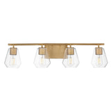 Geode Vanity Light Natural Aged Brass by Maxim Lighting