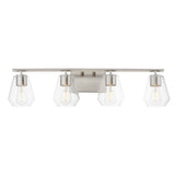 Geode Vanity Light Satin Nickel by Maxim Lighting