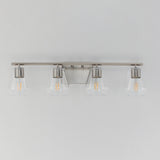 Geode Vanity Light Satin Nickel by Maxim Lighting