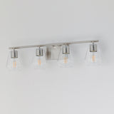 Geode Vanity Light Satin Nickel by Maxim Lighting