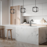 Geometrix Pendant Light Medium By WAC Lighting Lifestyle View