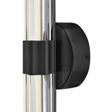 Georgette LED Vanity - Large, Black - by Hinkley