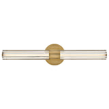 Georgette Medium LED Vanity - Lacquered Brass - by Hinkley