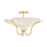 Gerhard Semi Flush - Aged Brass by Hudson Valley