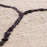 Gesso Jute Rug By Ferm Living - Detailed View
