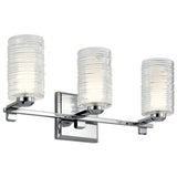 Giarosa Wall Sconce 3 Lights By Kichler Front View
