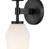 Gio Wall Sconce Black By Lark Living - Detailed View1