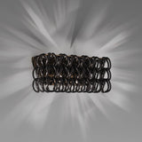 Giogali AP 2 Wall Light By Vistosi, Finish: Bronze, Color: Black, , | Casa Di Luce Lighting