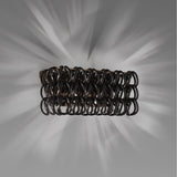 Giogali AP 2 Wall Light By Vistosi, Finish: Bronze, Color: Black, , | Casa Di Luce Lighting