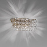 Giogali AP 2 Wall Light By Vistosi, Finish: Bronze, Color: Crystal/ Transparent, , | Casa Di Luce Lighting