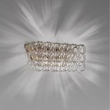 Giogali AP 2 Wall Light By Vistosi, Finish: Bronze, Color: Crystal/ Transparent, , | Casa Di Luce Lighting