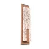 Glacier Wall Light By Hammerton, Finish: Burnished Bronze