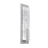 Glacier Wall Light By Hammerton, Finish: Classic Silver