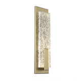 Glacier Wall Light By Hammerton, Finish: Gilded Brass